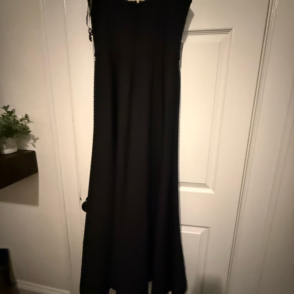 Vera Wang Black Maxi Dress